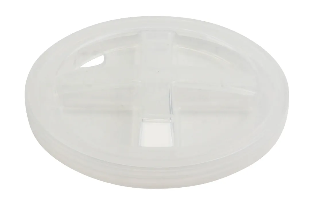 GET EC-26-1-LID-CL Clear Plastic Lid For EC-26 Eco-Takeout's - 1 Dozen