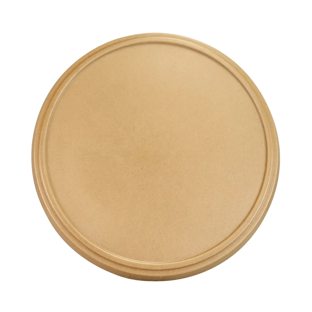 GET ECO13RLID-PB Bento Box Lid, 13-3/4" Dia. x 1"H, Melamine, Break/Chip/Stain Resistant