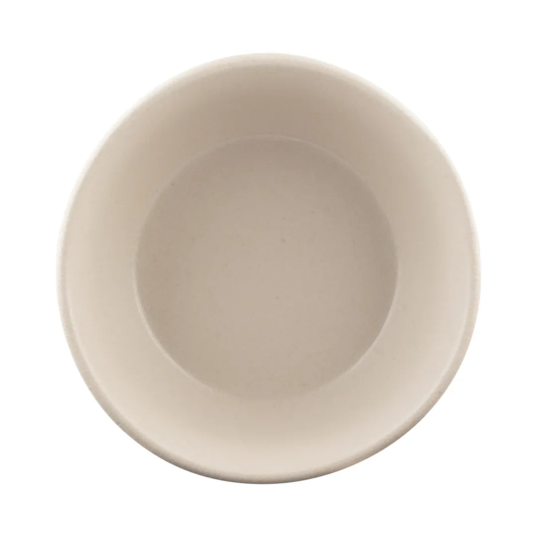 GET ECO4515-PP White 8oz Melamine Bowl, 4-1/2" Dia x 1-1/2" H, BPA Free, Break‑Resistant
