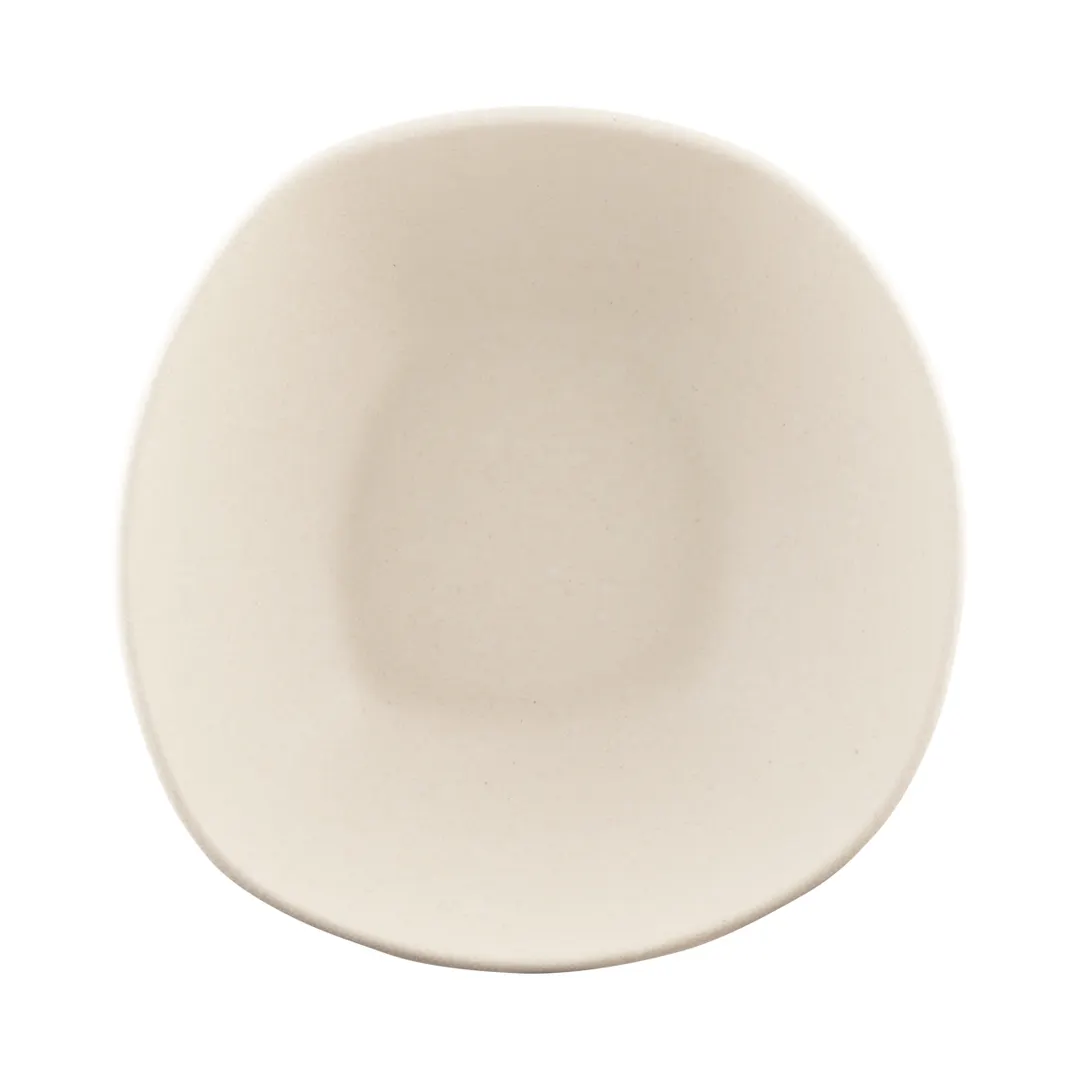 GET ECO652-PP Bowl, 24 oz (6‑1/2" Dia × 2" H), White Melamine‑Bamboo, Break‑Resistant