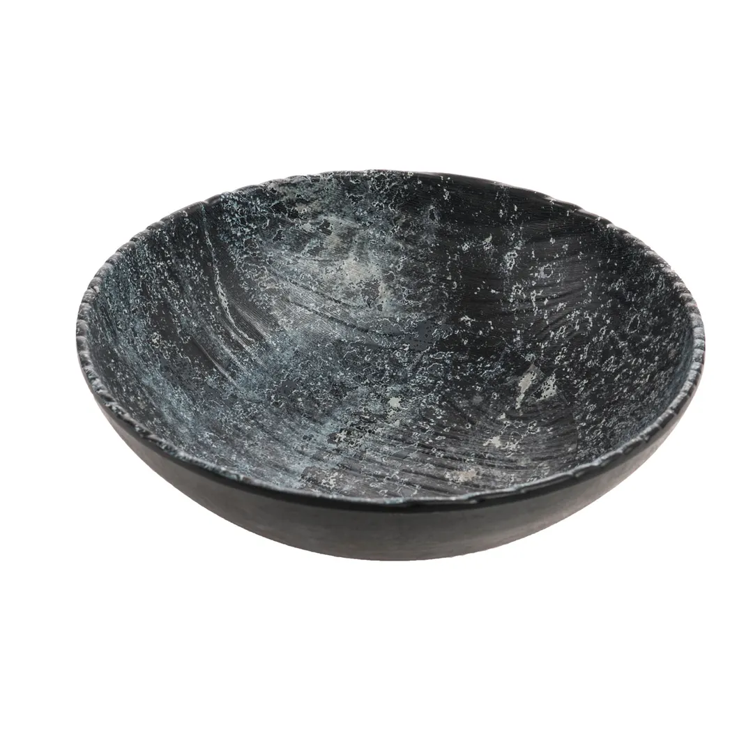 GET END200 Cheforward Endure Buffet Bowl, 72 Oz., 10" Dia. X 3-3/4"H, Large, Round, Melamine, Gray