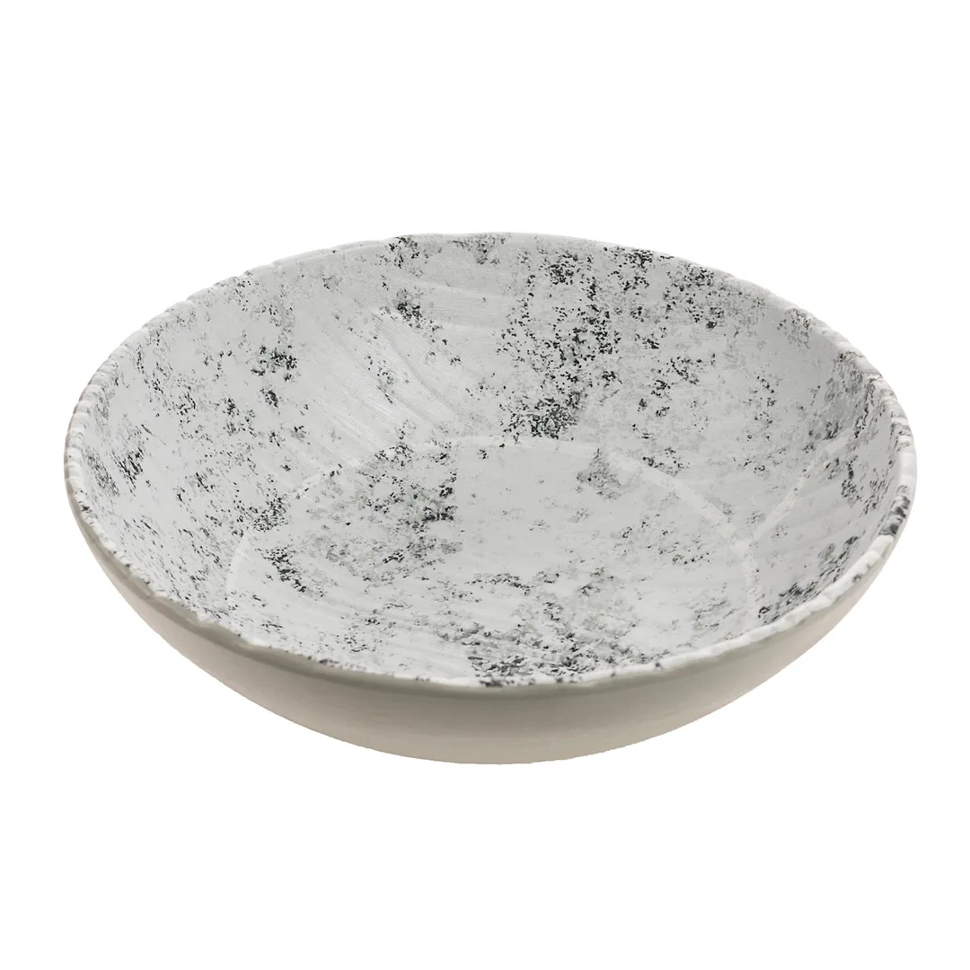 GET END203 Cheforward Endure Buffet Bowl, 6 Quart, 13" Dia. x 4"H, Gray Melamine, Dishwasher Safe