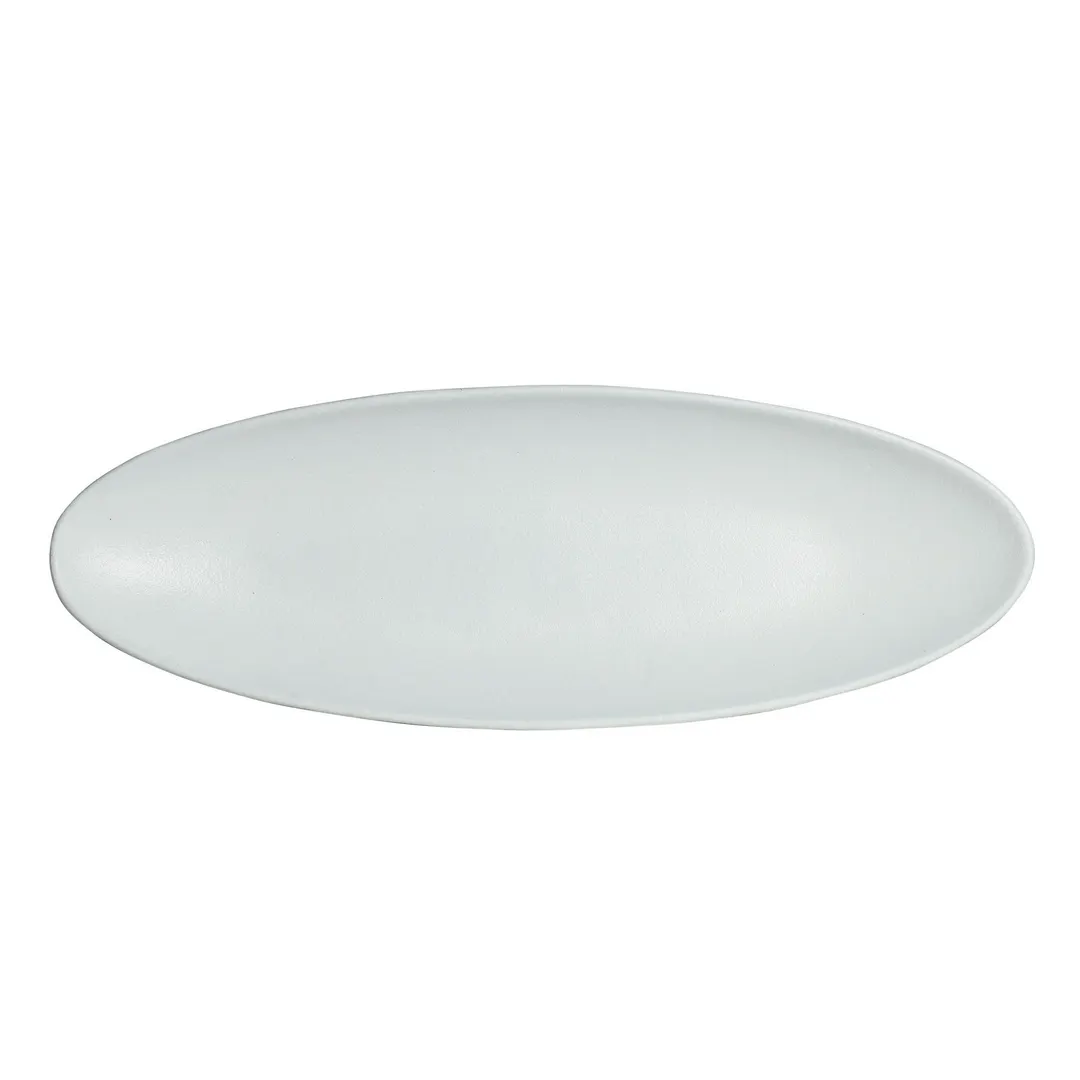 GET FO002-MOD Bugambilia Fruit Bowl, 2 Quart Oval Aluminum, 25" x 8-1/4" x 1-3/4" Resin