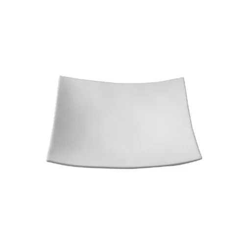 GET FS008YW Bugambilia Fruit Bowl - 10qt Square Aluminum, Yellow Resin, 19-3/4" L × 19-3/4" W × 4"D