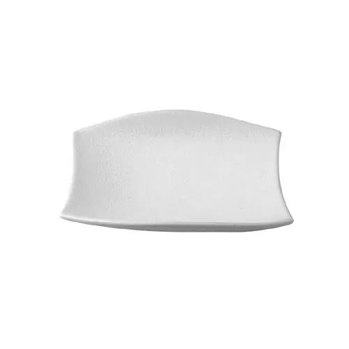 GET FUL03G Bugambilia Fruit Bowl, 2 Qt, Rectangular 14.25" x 9.75" x 2.75" Aluminum Gray