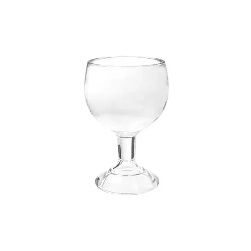 GET GOB-20-1-SAN-CL - 20 Oz Clear SAN Goblet Schooner, 5" Dia. x 7" H, BPA‑Free, NSF - 1 Dozen