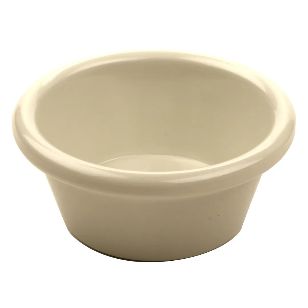 GET HG-020-IV/1 Ramekin, 3 Oz, 2-3/4" Dia. X 1-1/4" Deep, Break-Resistant, Melamine, Ivory