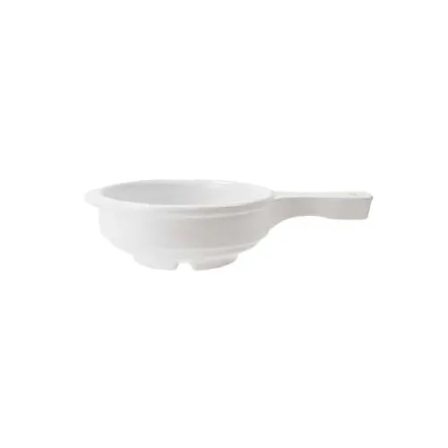 GET HSB-112-W Soup Bowl, 12-15 Oz, 5-1/4" Dia x 2" Deep, White Melamine With Handle - 1 Dozen
