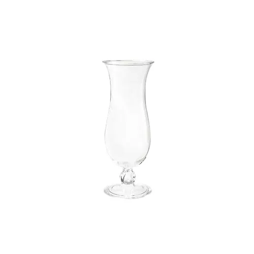 GET HUR-1-CL Hurricane Cup, 15 Oz (16 Oz Rim Full), 3.13" Dia x 8"H, Polycarbonate Clear - 1 Dozen