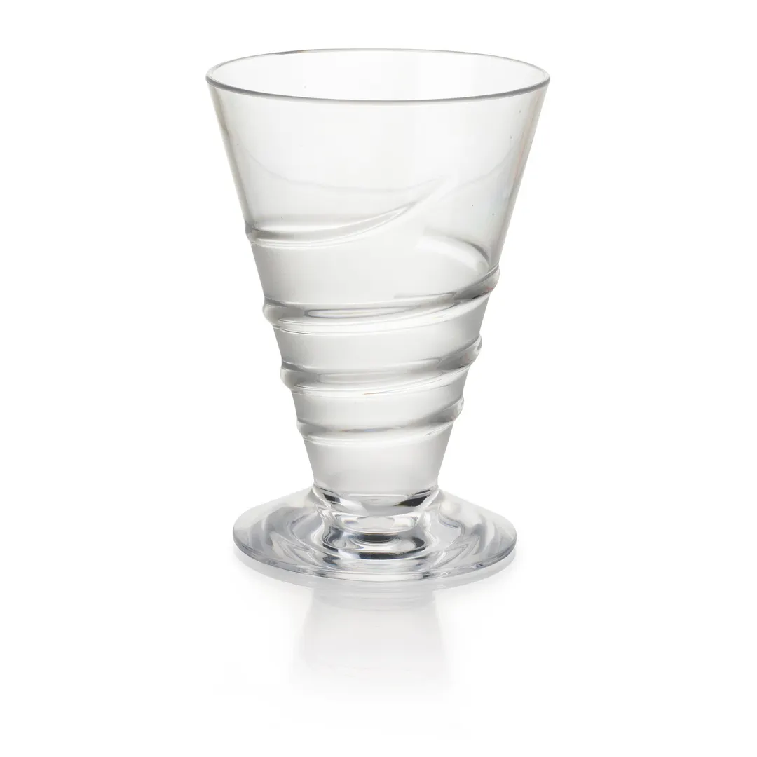 GET ICM-28-CL Sundae Twist Dish, 14 oz, 3.9" Dia x 5.5" H, SAN Clear, Dishwasher Safe - 1 Dozen