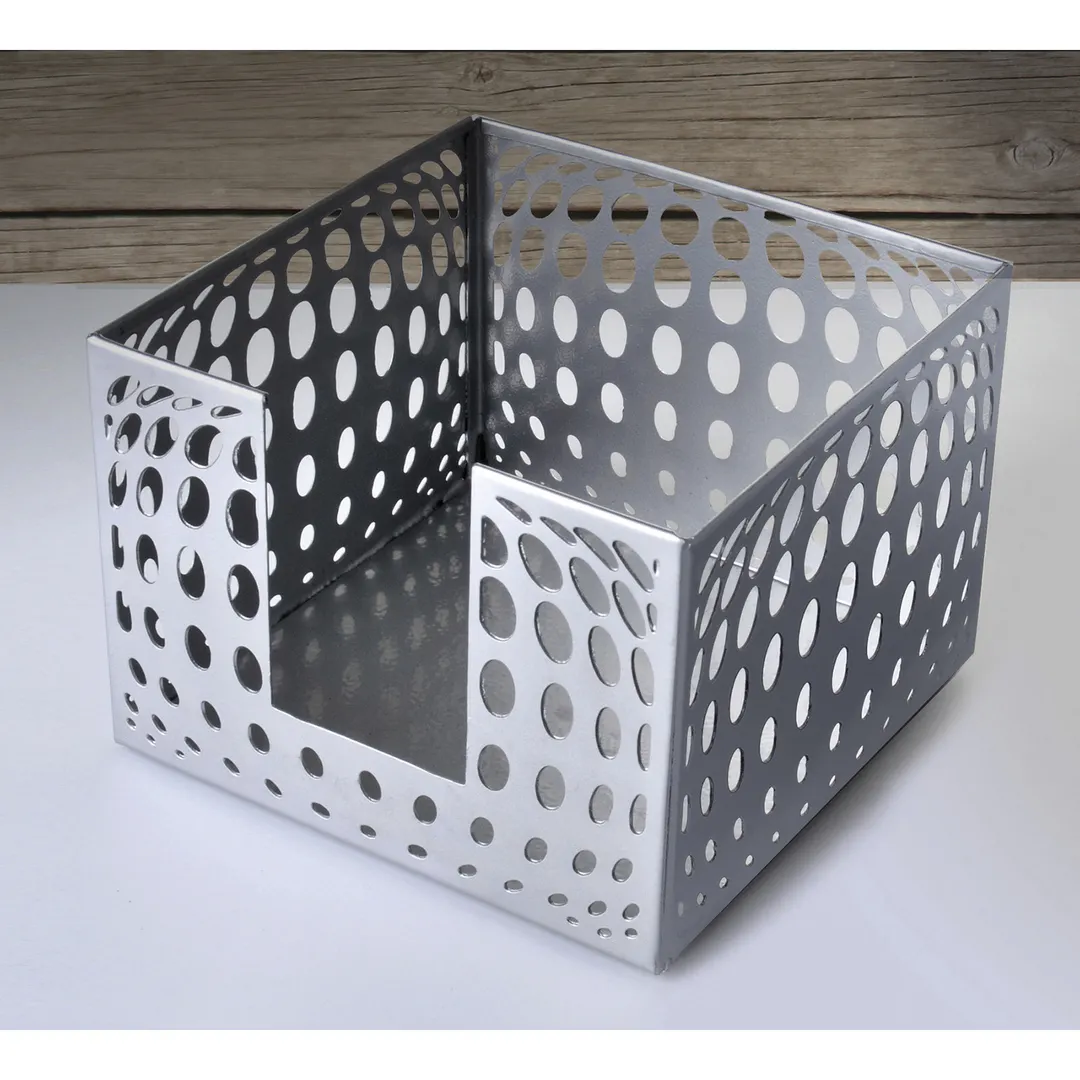 GET IRBLG-01 Urban Renewal Bulge Napkin Holder, 5-1/2" x 5-1/2" x 4" Square Metal Design