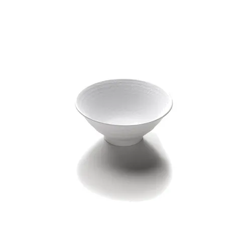 GET JW1006-W Bowl, 20 Oz., 6-3/4" Dia. x 2-3/4" H, White Melamine, Break/Chip/Stain/Scratch Resistant