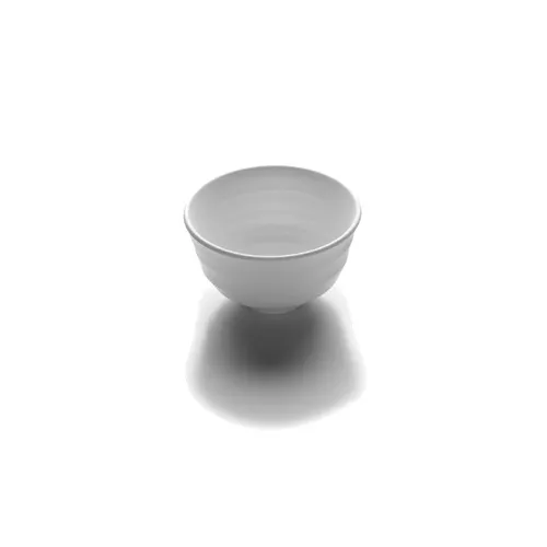 GET JW1105-W Bowl, 13 Oz., 5" Dia. X 3" H, White Melamine, Break, Chip, Stain & Scratch Resistant