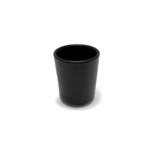 GET JW2009-B Elite Global Solutions Cup, 8 Oz, 3" Dia. x 3-3/4"H, Melamine, Black