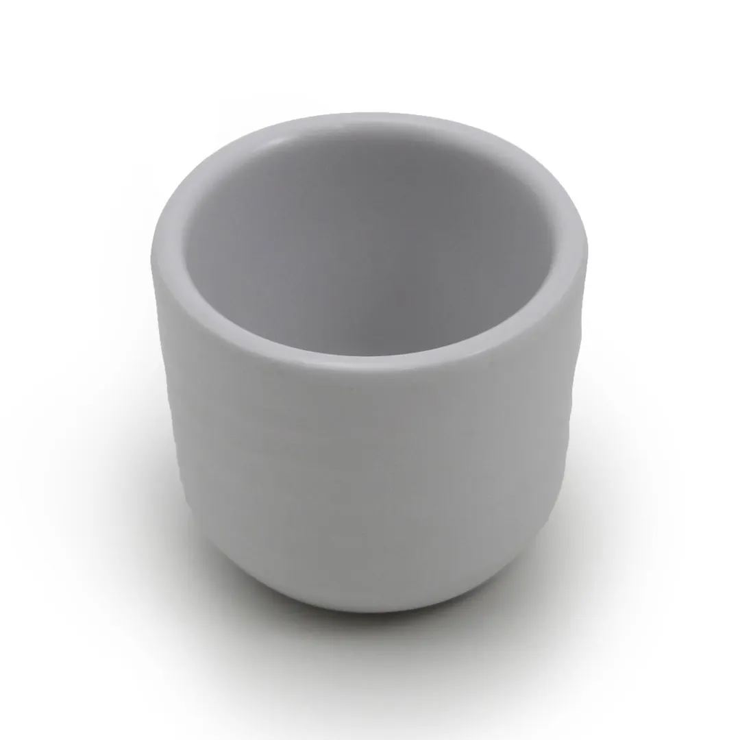 GET JW275-W Cup, 4 Oz, 2-1/2" Dia. X 2-1/4"H, Melamine White, Break, Chip, Stain & Scratch Resistant