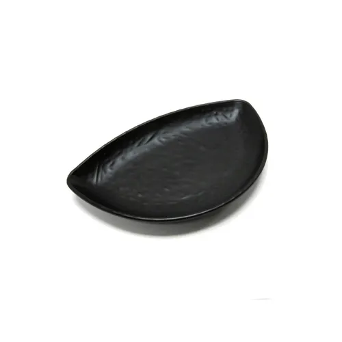 GET JW6014-B Elite Global Solutions Tray, 12 Oz, 9-3/4" x 6-1/4" x 1-1/4"H, Melamine, Black