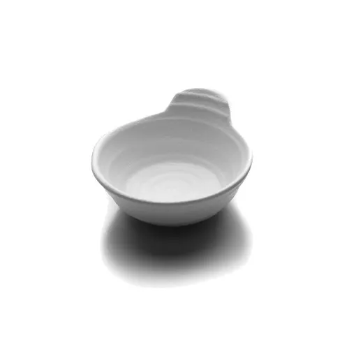 GET JWT55-W Sauce Bowl, 6 Oz, 4-1/2" Dia. X 2-1/4" H, White Melamine, Break/Chip Resistant