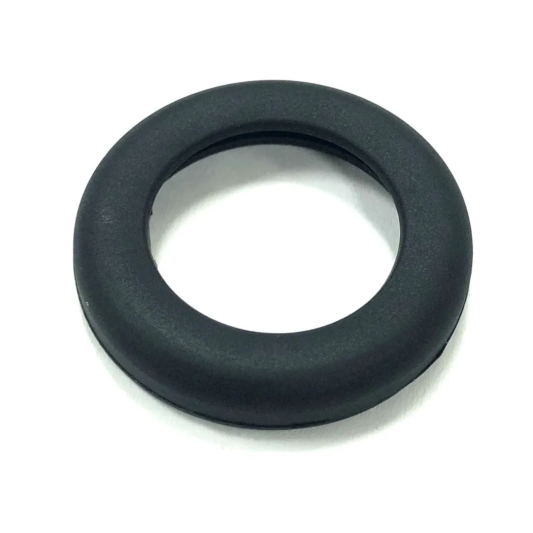 GET KNOBCOVER-BK Heiss Knob Cover, 1-5/8" Dia., Silicone, Black - Dozen
