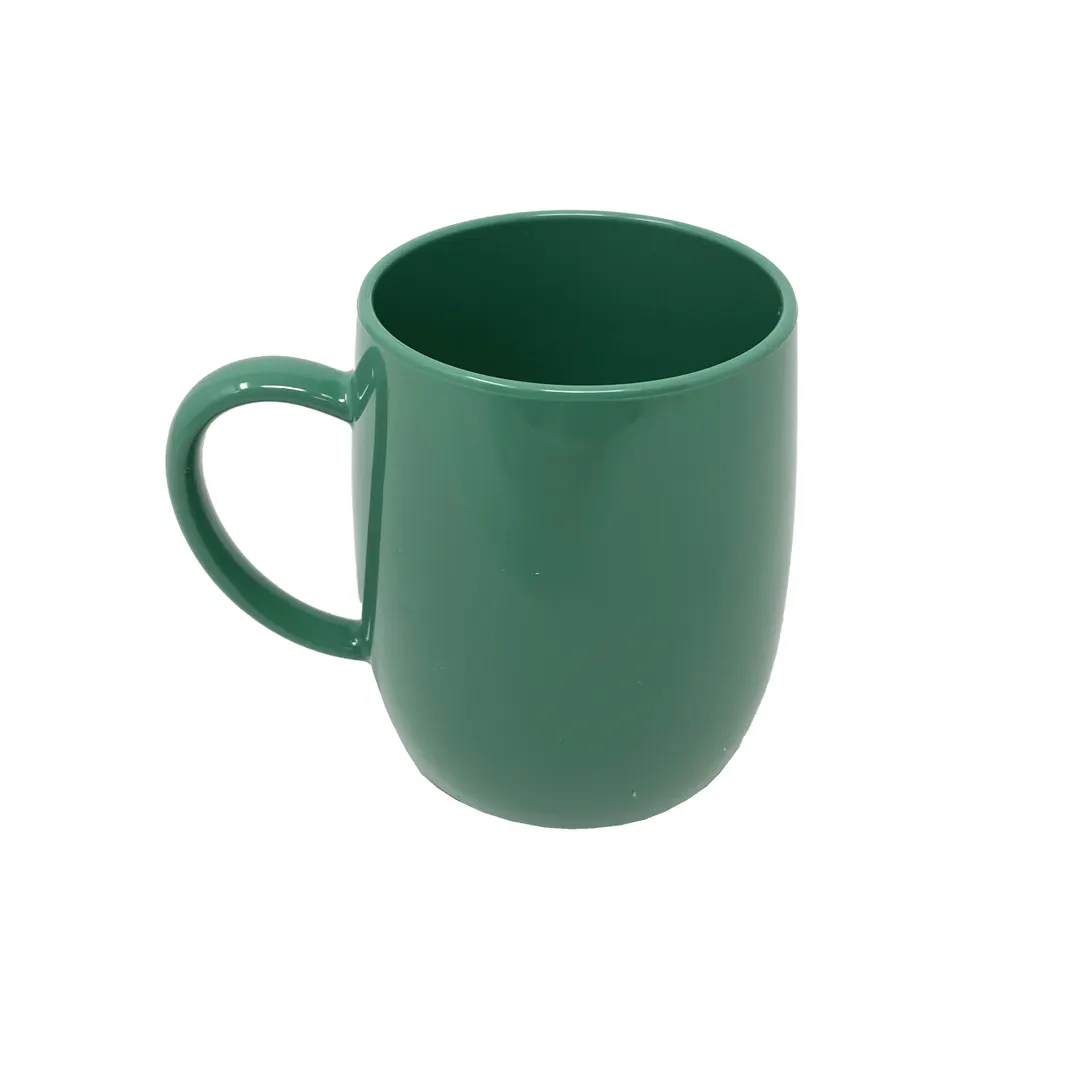 GET KV-1012-G625/T Mug, 12 Oz Rim Full, Tritan Plastic, Green Color - 1 Dozen