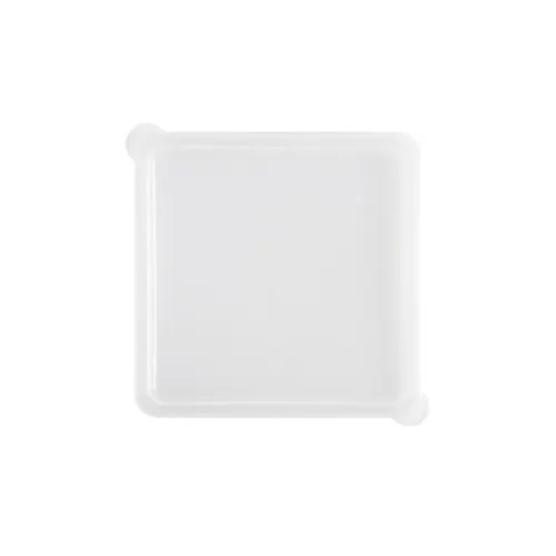 GET LID-1400-CL Clear Snap-On Salad Crock Lid, Polypropylene, Square, For ML-148 - Dozen