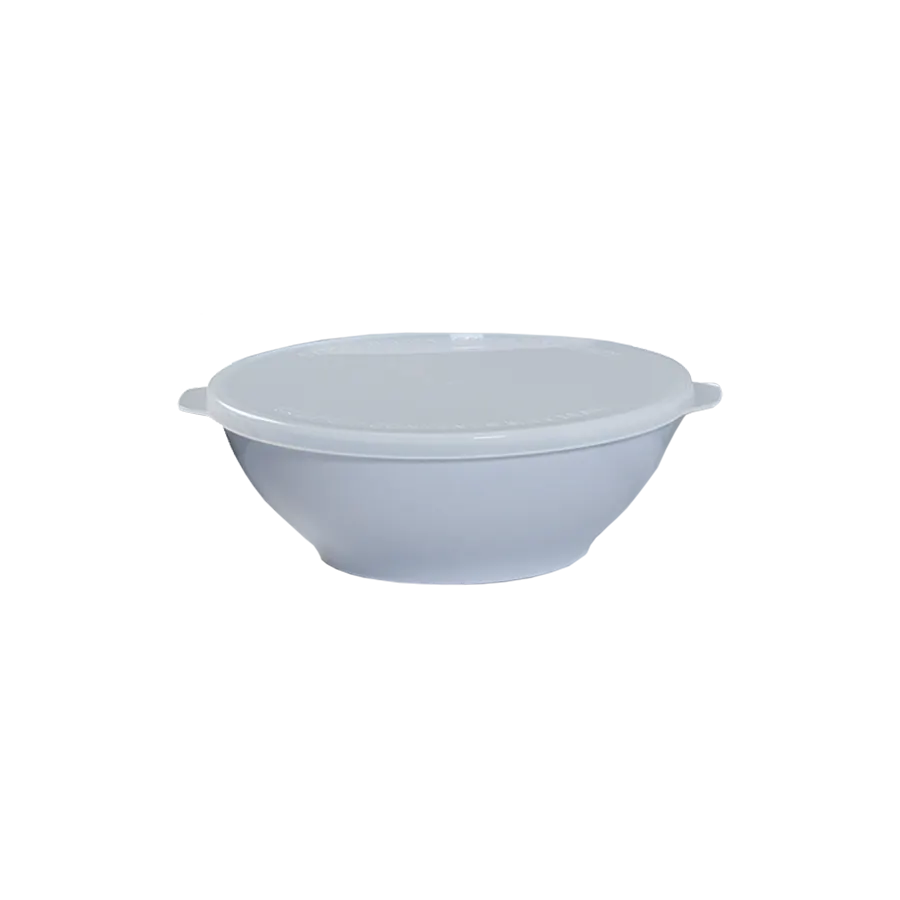 GET LID-B24-CL Evolution Reusable Lid, For B-24, Low-Density Polyethylene, Clear, 2" - 7" - 1 Dozen