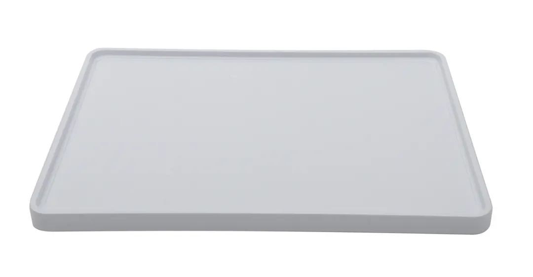 GET LID-ML-86-W Milano Lid, 16 1/4"L x 12 1/4"W x 3/4"H, Melamine, White
