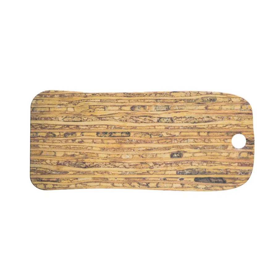 GET LP202 Cheforward Lapis Board, 15"L x 8-3/4"W, Medium, Rectangular, Melamine, Petrified Bamboo