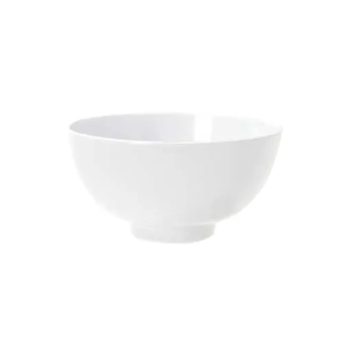 GET M-768-W Diamond White™ Rice Bowl, 9 oz/11.5 oz rim, 4½" Dia. x 2¼" H, Melamine - 1 Dozen