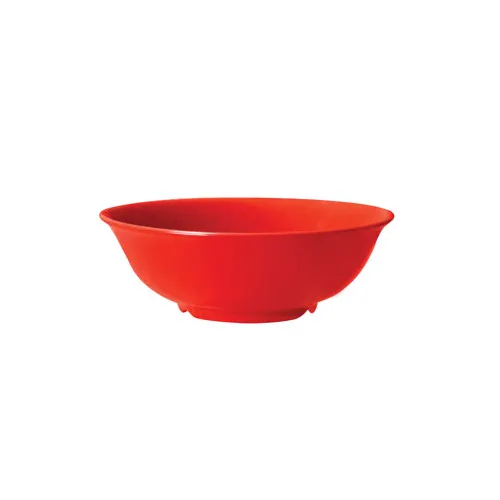 GET M-811-RSP Red Sensation Bowl, 1 Qt., 7-1/2" Dia. x 2-1/2" H, Melamine, Dishwasher Safe - 1 Dozen