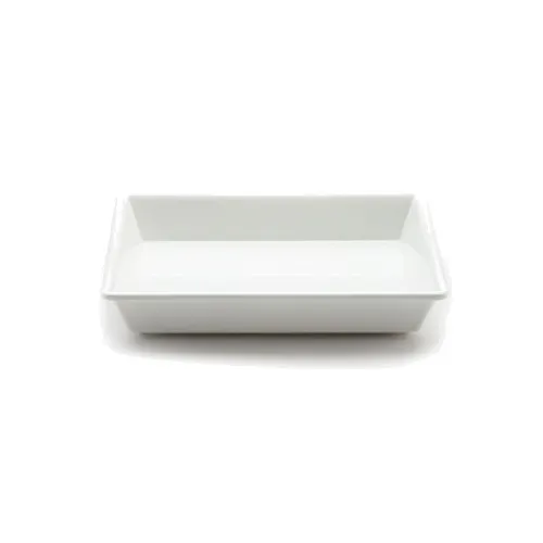 GET M1012RC-NW Bowl, 12" x 10" x 2", 2-1/2 Qt (80 Oz) Melamine White Rectangular