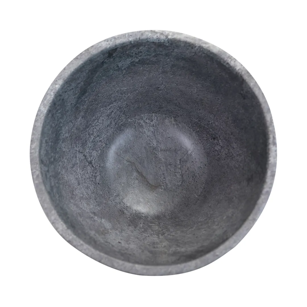 GET M10578R-CO Bowl, 133 Oz (4 qt), 10" Dia. x 5‑7/8" H, Round Black Melamine, Scratch‑Resistant