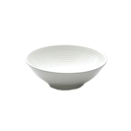 GET M10RG3-NW Bowl, 1 3/4 Qt (56 Oz) 10" Dia x 3" H, White Melamine, Break, Chip & Scratch Resistant