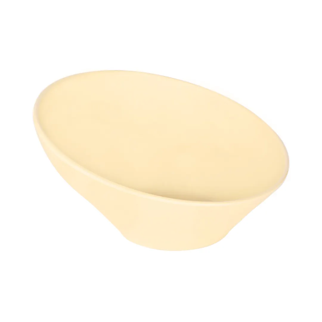 GET M115-BCY 2‑Qt (64 oz) Round Bowl, 11½" Dia x 6" H, Break‑Chip‑Scratch, Dishwasher, BPA‑Free