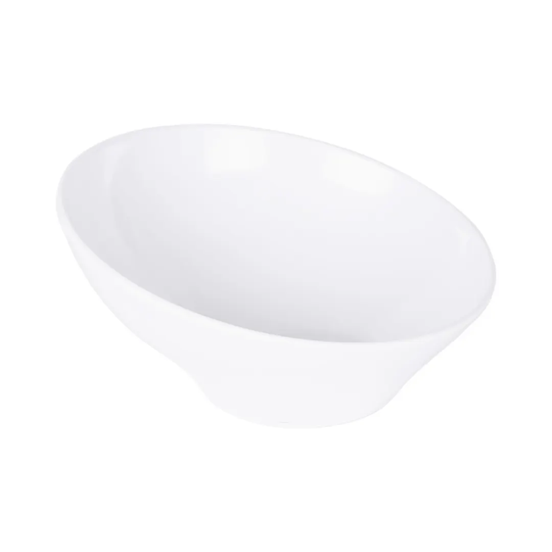 GET M115-NW Bowl, 2 Qt (64 Oz) 11-1/2" Dia x 3-1/4" - 6"H, Round Melamine White