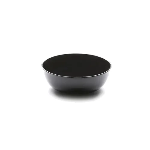 GET M11R4-B Elite Global 4-Qt Black Melamine Bowl, 11" Dia. x 4" H, BPA-Free, Dishwasher Safe