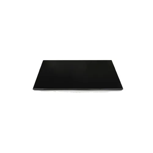 GET M13518F-B Elite Global Solutions Tray, 18"L x 13-1/2"W x 1/2"H, Melamine, Black