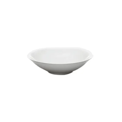 GET M15R4-NW Bowl, 6 Qt, 15" Dia x 4" H, White Melamine, Chip & Scratch Resistant, Dishwasher Safe
