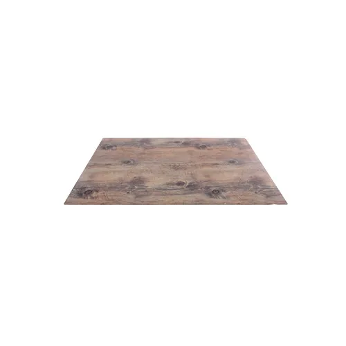 GET M2415-DW Melamine Riser, 24" x 15" x 5/8" Rectangular, Driftwood Resistant, Dishwasher Safe