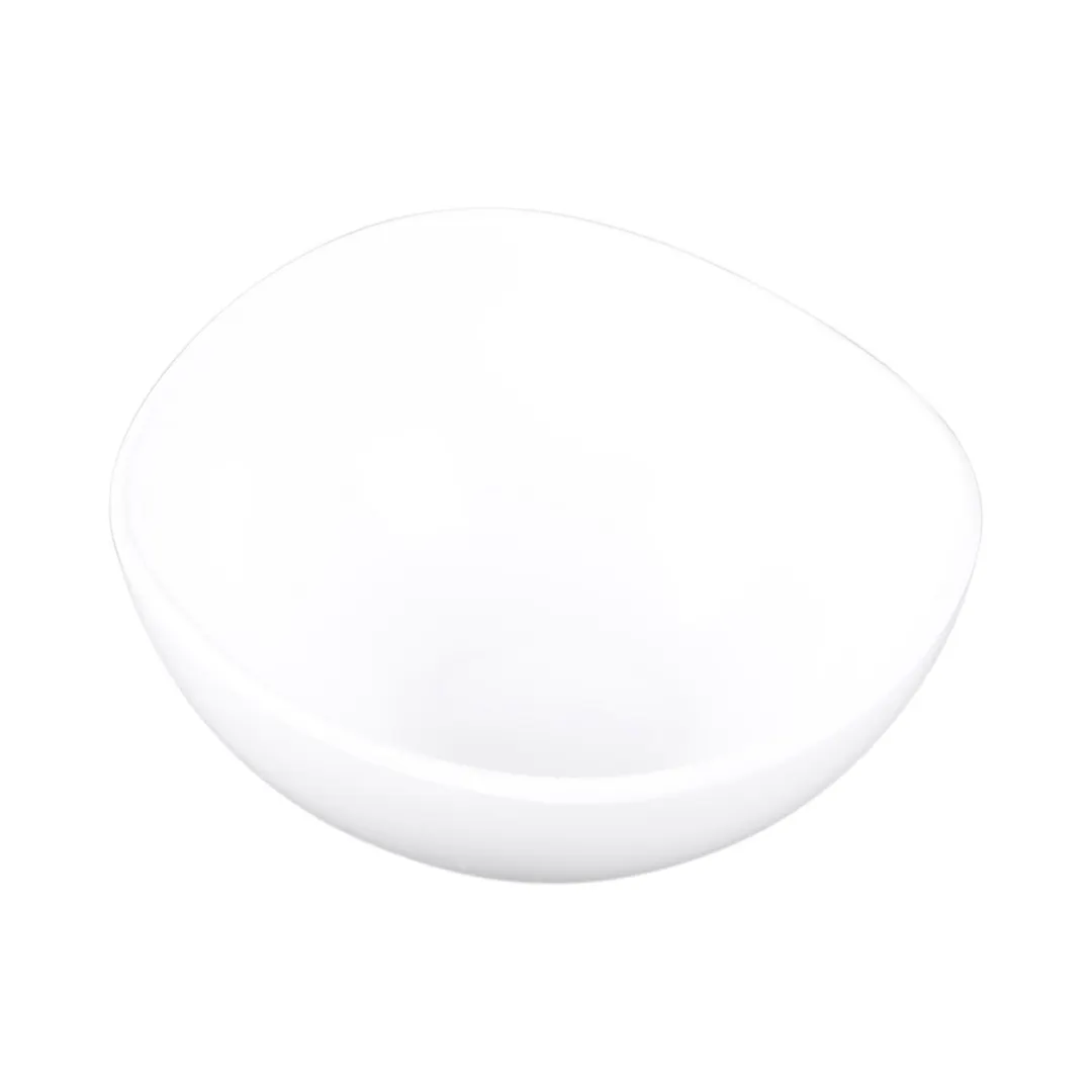 GET M65OV-NW 3/4 Qt (24 Oz) Bowl, 6" x 3"H, Melamine, Break/Chip/Stain Resistant, Dishwasher Safe