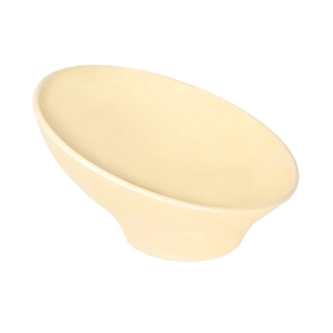GET M9-BCY Bowl, 7/8 Qt (28 Oz) 9" Dia x 5" H, Yellow Melamine, Break/Chip, Stain & Scratch Resistant