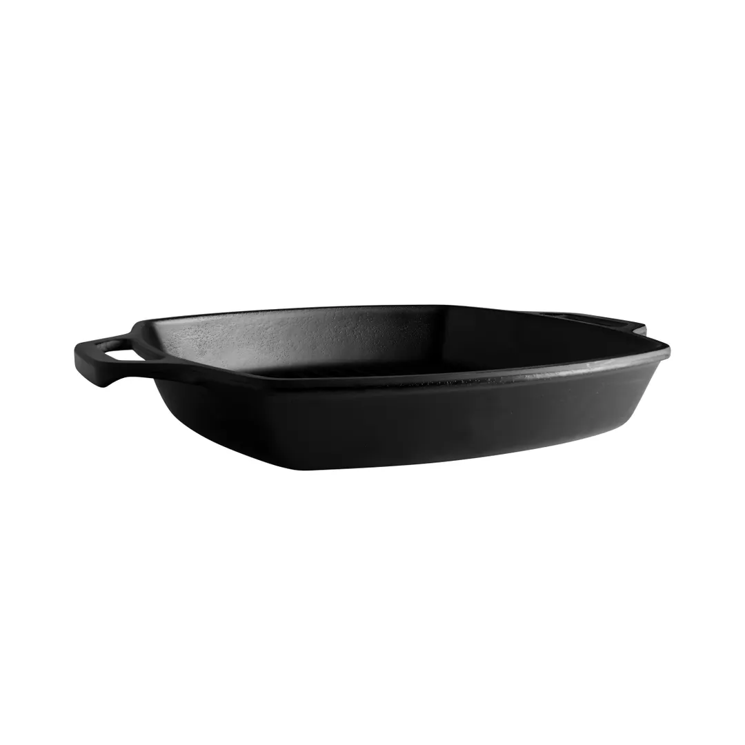 GET MGP13-B Elite Global Solutions Melamine Skillet, 13"L x 10-1/2"W x 1-7/8"H, Black