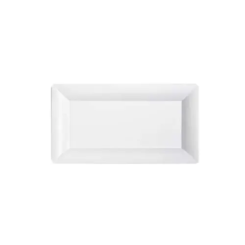 GET ML-109-W Bake & Brew Display Tray, 10-1/4" x 19", Rectangular, Melamine, White