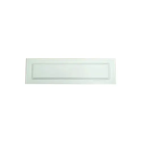 GET ML-226-W Milano Display Tray, 21-1/2" x 8-1/4" x 3/4"H, Rectangular, White Melamine
