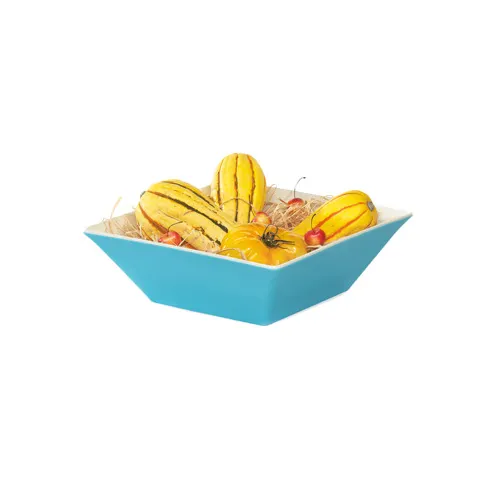 GET ML-248-SE Keywest™ Bowl, 5.7 Qt 6 Qt Rim Full, 12" x 4-1/4" H Square, Melamine, BPA‑Free, NSF