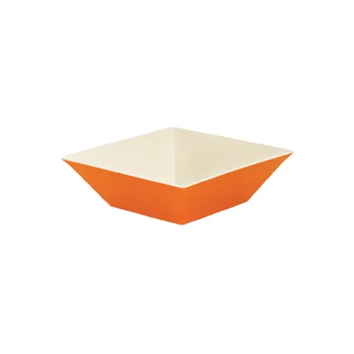 GET ML-249-ST Keywest™ Bowl, 12.8 Qt., 16" x 5"H, Square, Two-Tone, Melamine, Break-Resistant
