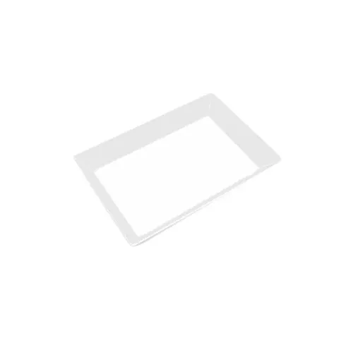 GET ML-293-W Bake & Brew Tray, 18" x 13", White, Melamine, Break-Resistant, Dishwasher Safe