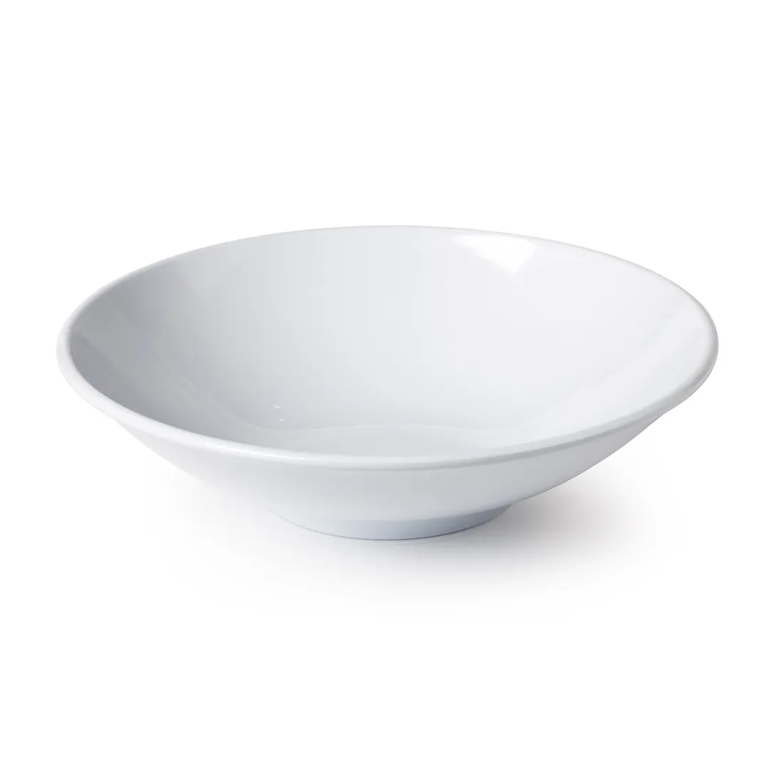 GET ML-72-W Milano 2-Qt White Melamine Bowl, 10" Dia. x 3" H, Round, NSF
