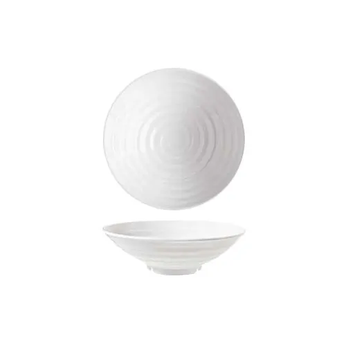 GET ML-77-W Milano™ Bowl, 24 Oz., 7" Dia. X 2-1/4"H, Break-Resistant, Melamine, White
