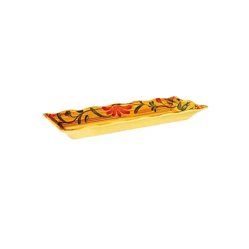 GET ML-87-VN Venetian™/Bake & Brew™ Tray, 17-1/2" x 6-3/4" x 2"H, Rectangular, Patterned Melamine