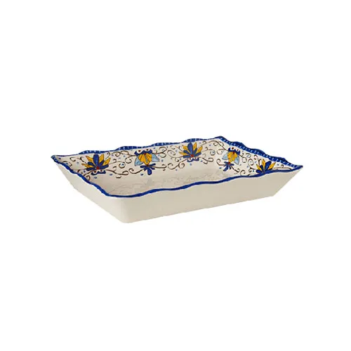 GET ML-88-SL Santa Lucie/Bake & Brew Tray – 13-3/4" x 9-1/2" x 2-1/2", Rectangular, Melamine, NSF